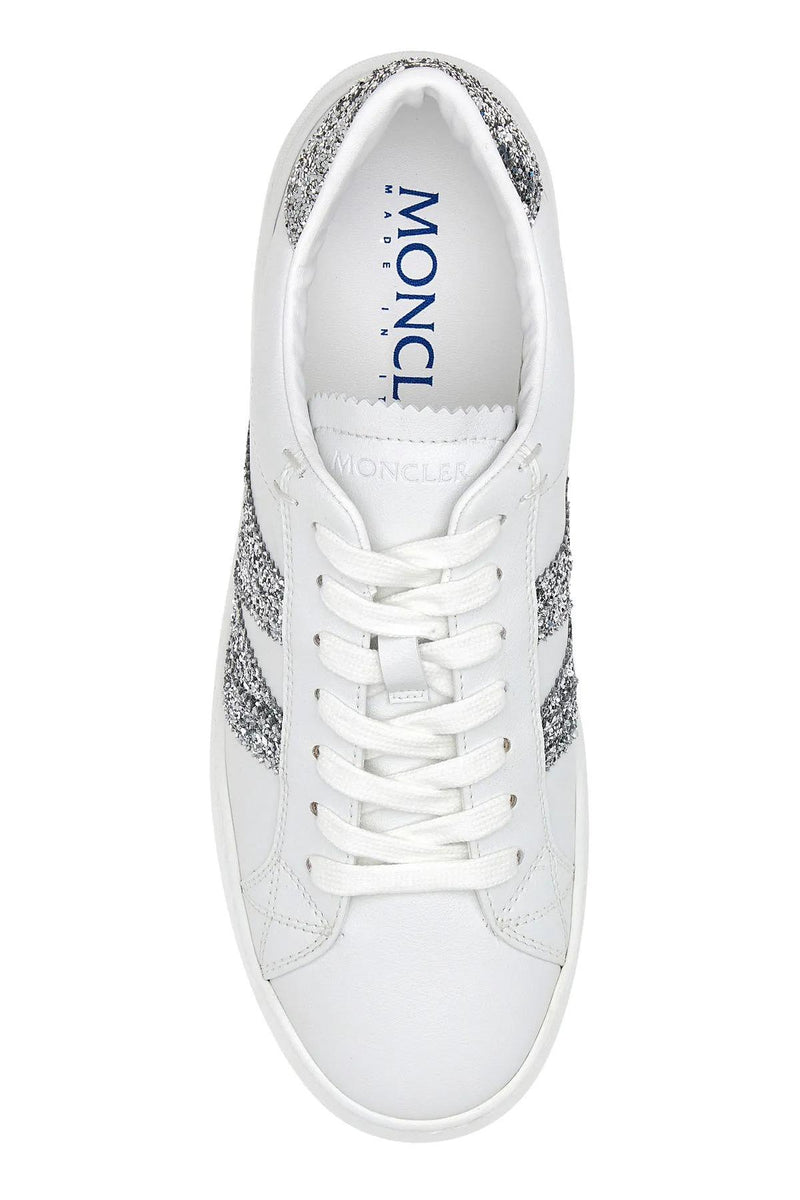 Moncler White Leather Monaco M Sneakers - Women - Piano Luigi