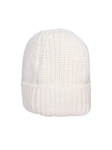 Moncler White Wool Beanie - Women - Piano Luigi