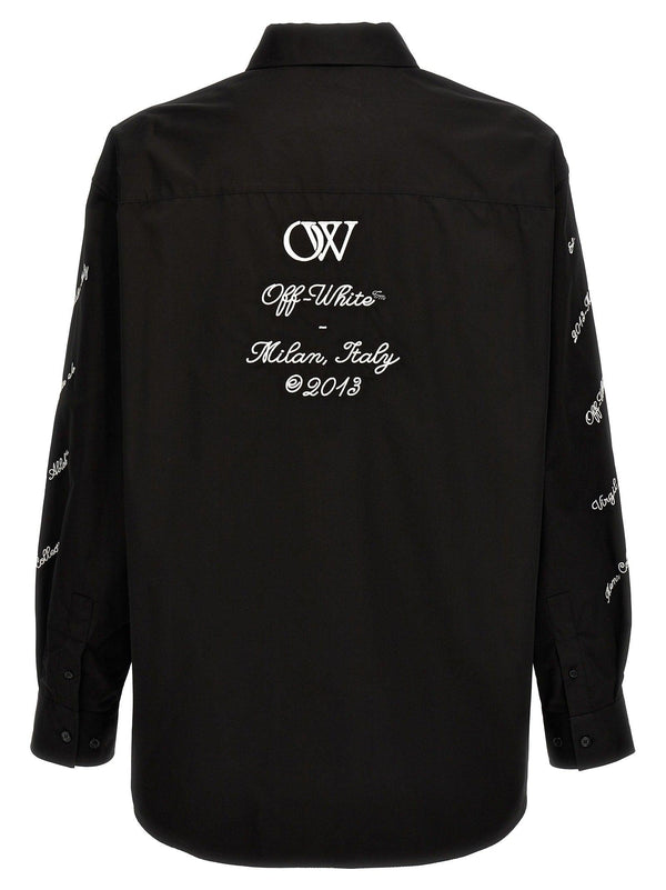 Off-White 23 Logo Heavycoat Shirt - Men - Piano Luigi