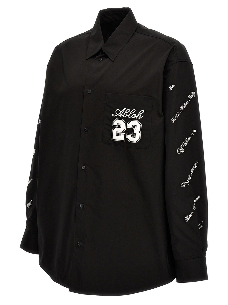 Off-White 23 Logo Heavycoat Shirt - Men - Piano Luigi