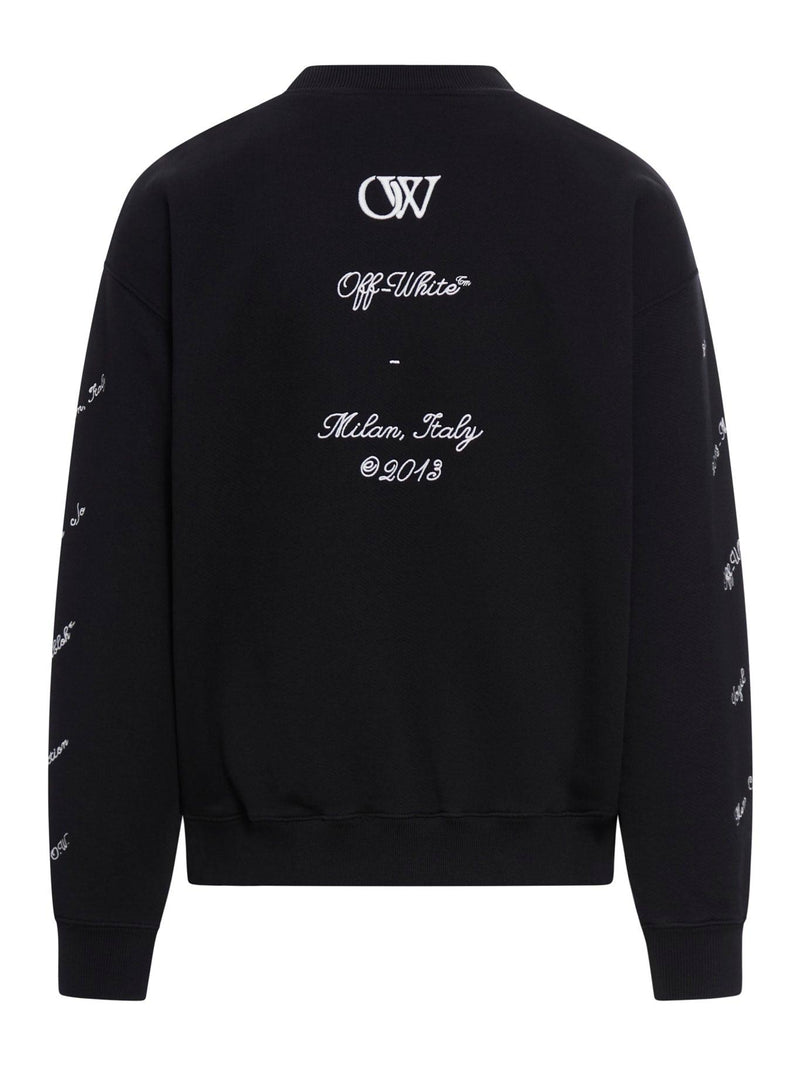 Off-White 23 Logo Skate Crewneck - Men - Piano Luigi