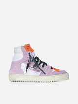 Off-White 3.0 Off Court Canvas And Suede Sneakers - Women - Piano Luigi