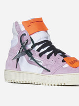 Off-White 3.0 Off Court Canvas And Suede Sneakers - Women - Piano Luigi