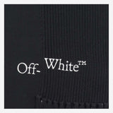 Off-White Asymmetrical Cotton And Cashmere Blend Scarf - Men - Piano Luigi