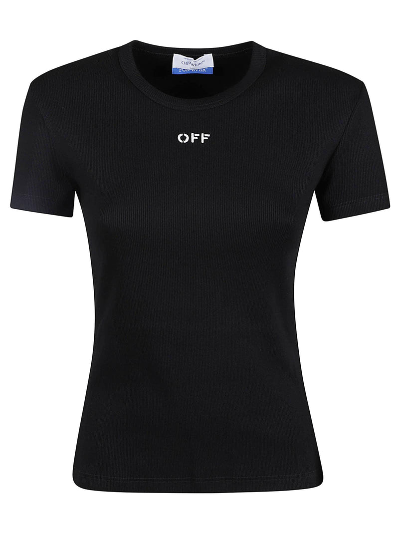 Off-White Basic Off-stamp T-shirt - Women - Piano Luigi