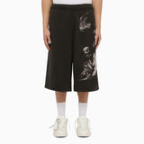 Off-White Black Bermuda Shorts S.matthew - Men - Piano Luigi