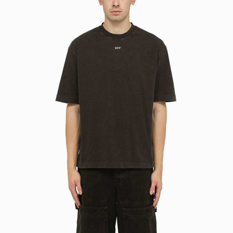 Off-White Black Skate S. Matthew T-shirt - Men - Piano Luigi