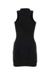 Off-White Black Stretch Nylon Mini Dress - Women - Piano Luigi