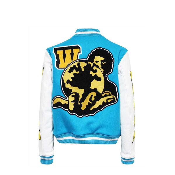 Off-White Blend Varsity Jacket - Men - Piano Luigi