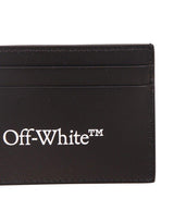 Off-White Bookish Logo Printed Cardholder - Men - Piano Luigi