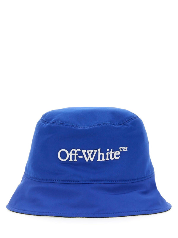 Off-White Bucket Hat With Logo - Women - Piano Luigi