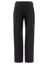 Off-White Button Detailed Straight Leg Trousers - Men - Piano Luigi