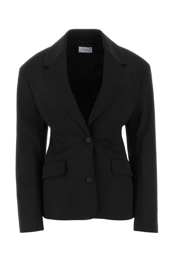 Off-White Buttoned Blazer - Women - Piano Luigi