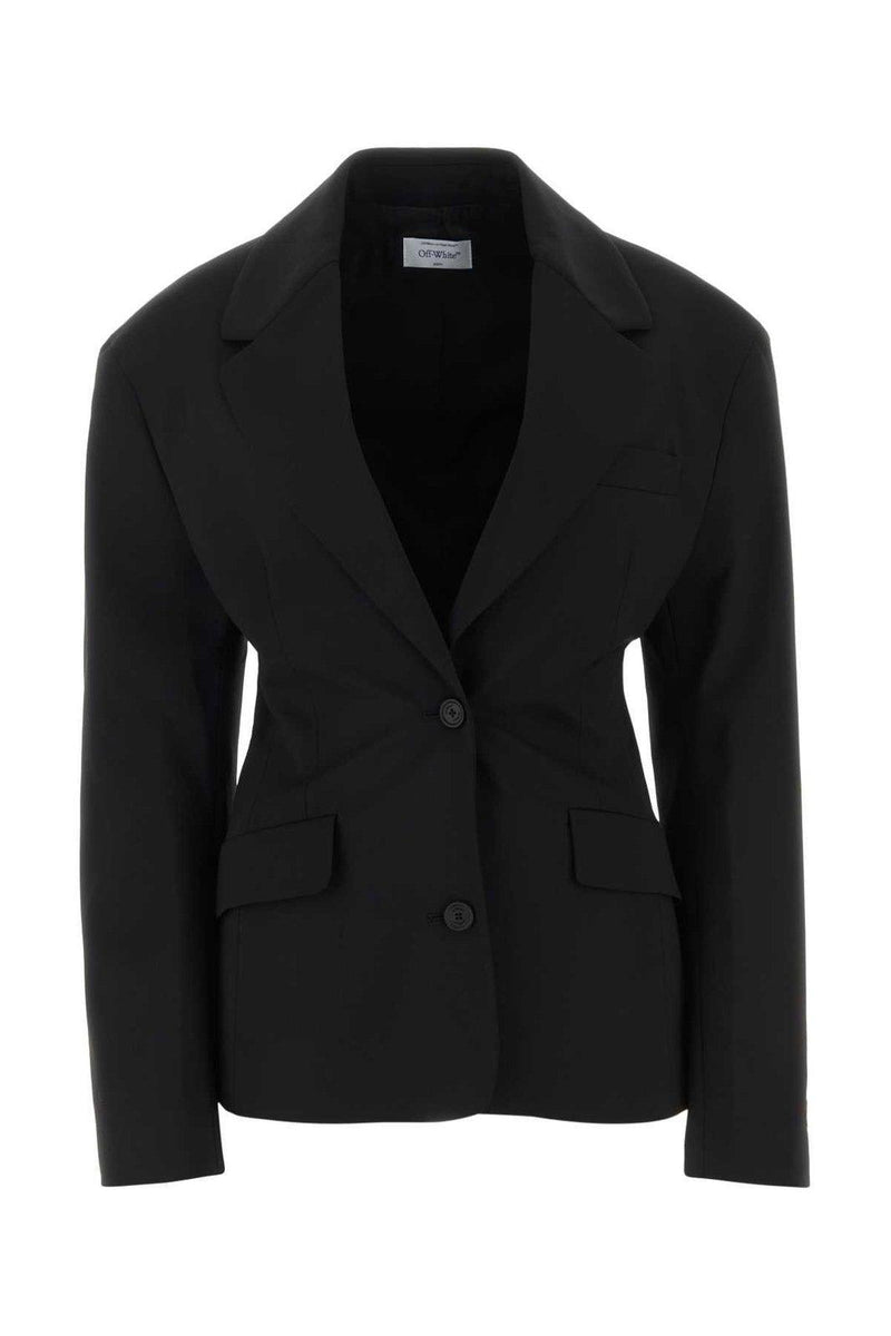 Off-White Buttoned Blazer - Women - Piano Luigi