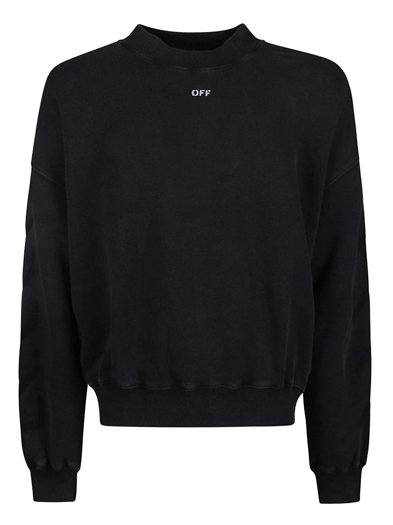 Off-White Bw. Matthew Oversized Crewneck Sweatshirt - Men - Piano Luigi