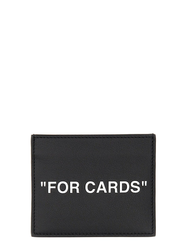 Off-White Card Holder For Cards - Men - Piano Luigi