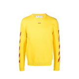 Off-White Cotton Sweater - Men - Piano Luigi