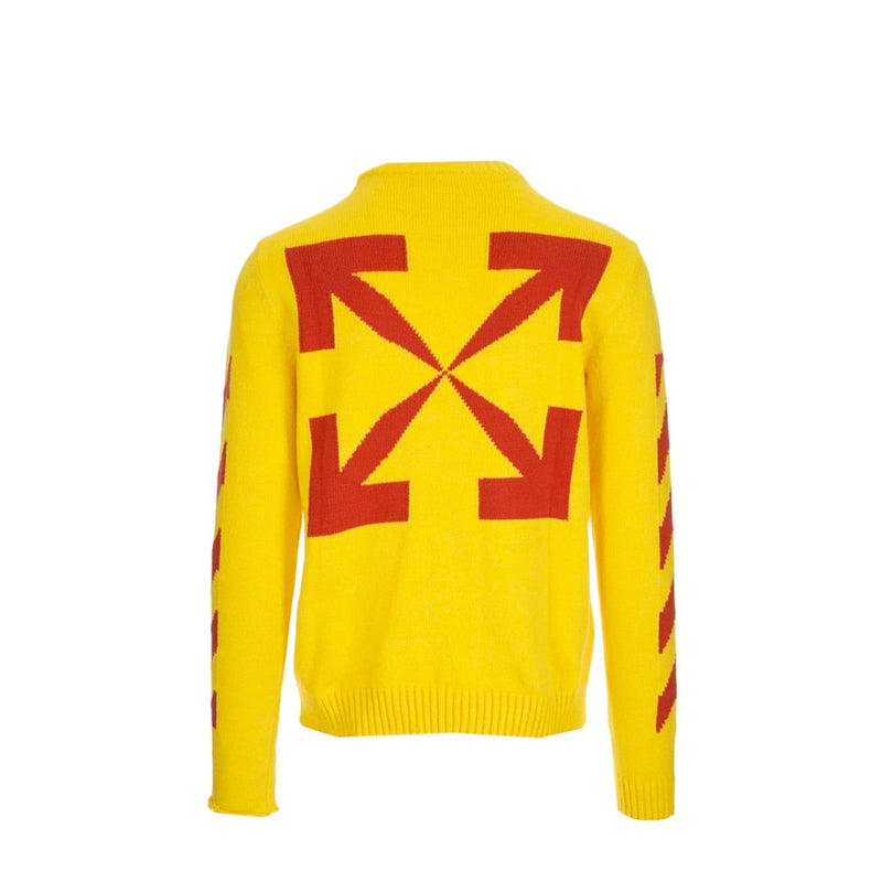 Off-White Cotton Sweater - Men - Piano Luigi