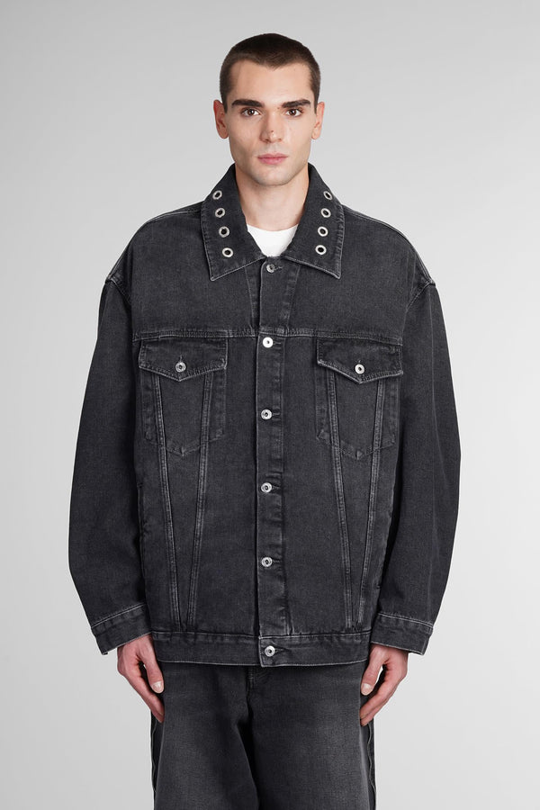 Off-White Denim Jackets In Grey Cotton - Men - Piano Luigi