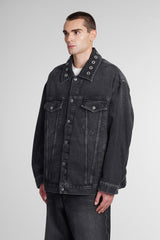 Off-White Denim Jackets In Grey Cotton - Men - Piano Luigi