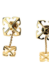 Off-White double Arrow Earrings - Women - Piano Luigi