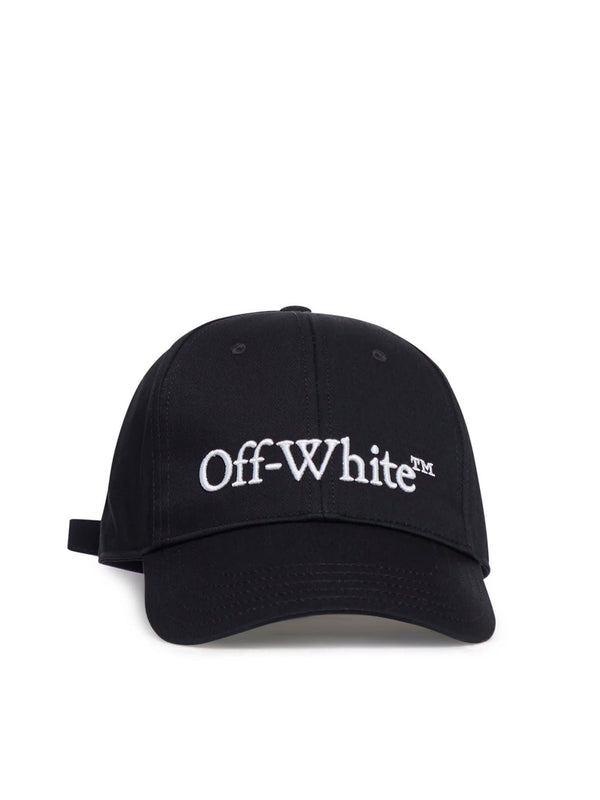 Off-White Drill Logo Bksh Baseball Cap Black White - Men - Piano Luigi