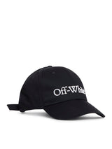 Off-White Drill Logo Bksh Baseball Cap Black White - Men - Piano Luigi