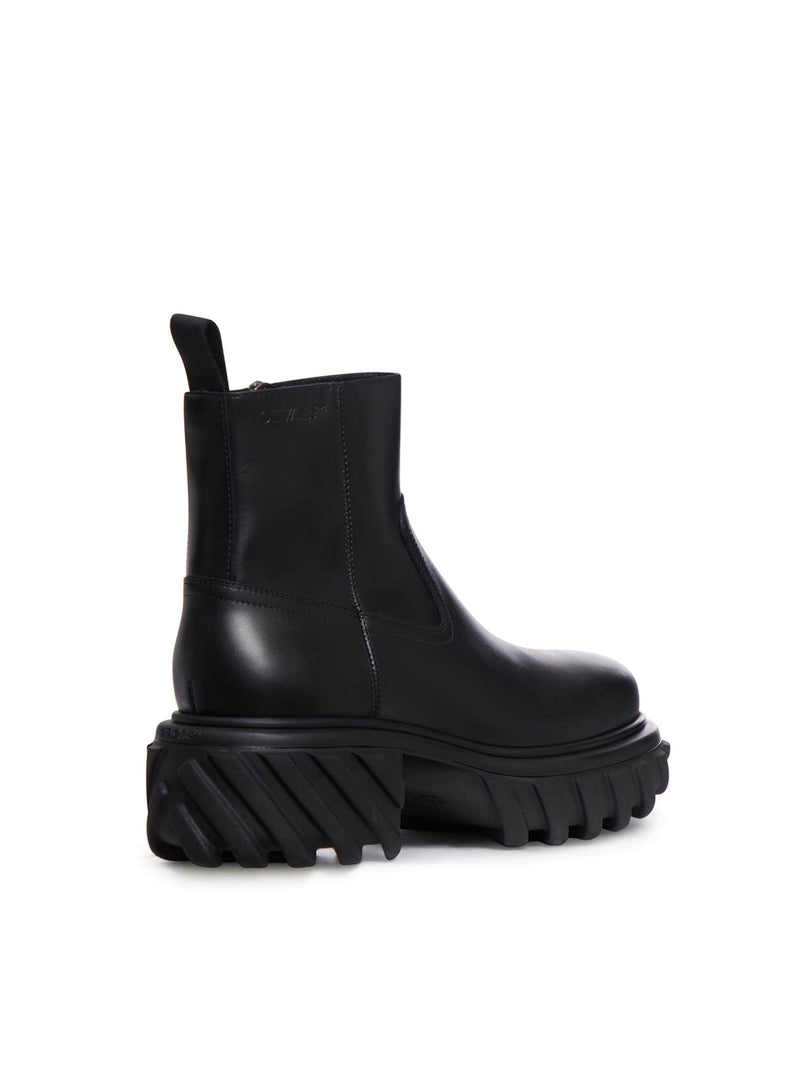 Off-White Exploration Motor Ankle Boot Black - Men - Piano Luigi