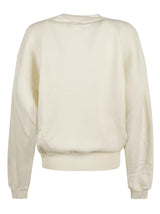 Off-White Flock Oversized Sweatshirt - Women - Piano Luigi