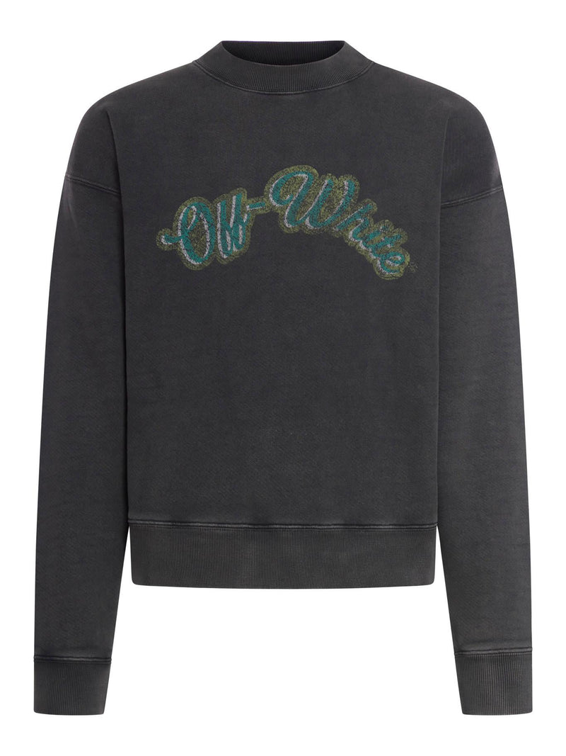 Off-White Green Bacchus Skate Crewneck - Men - Piano Luigi