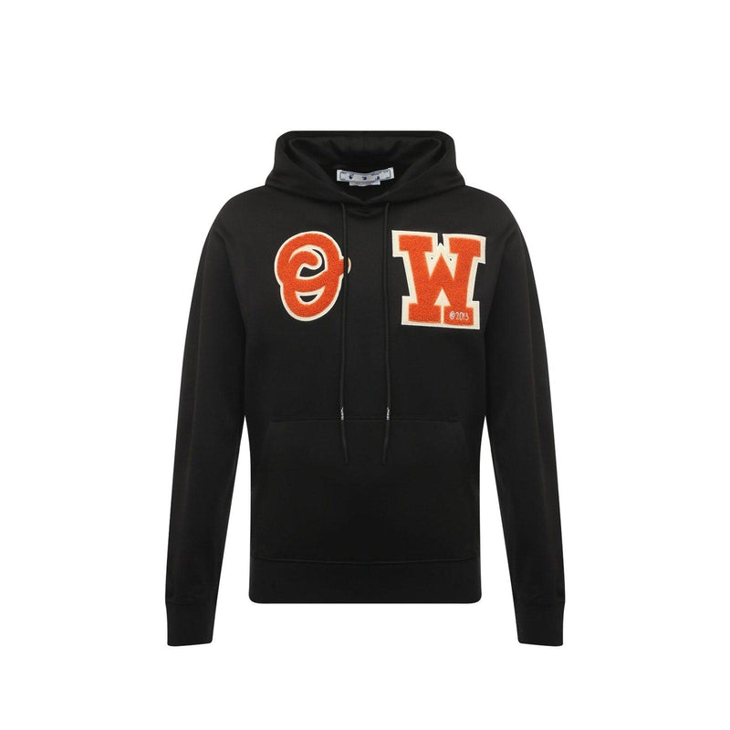 Off-White Hooded Logo Sweatshirt - Men - Piano Luigi