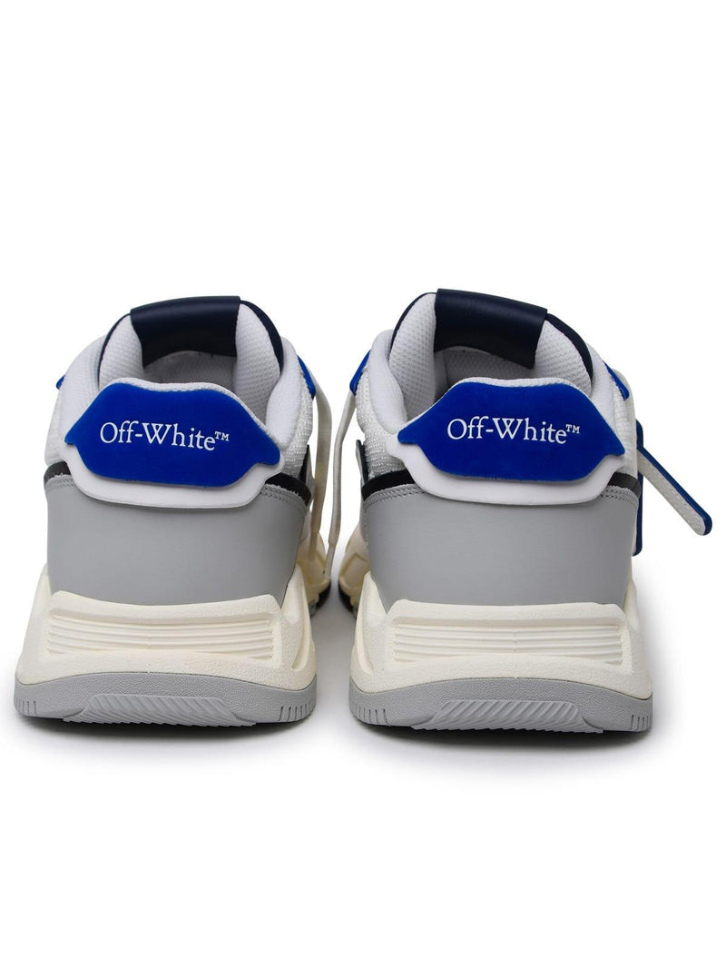 Off-White kick Off White Leather Blend Sneakers - Men - Piano Luigi