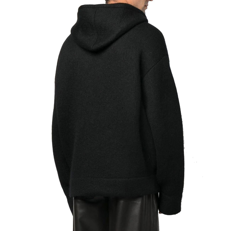 Off-White Knitted Hoodie - Men - Piano Luigi