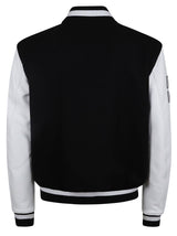 Off-White Lea Wool Varsity Jacket - Men - Piano Luigi