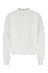 Off-White Logo Detailed Crewneck Sweatshirt - Men - Piano Luigi