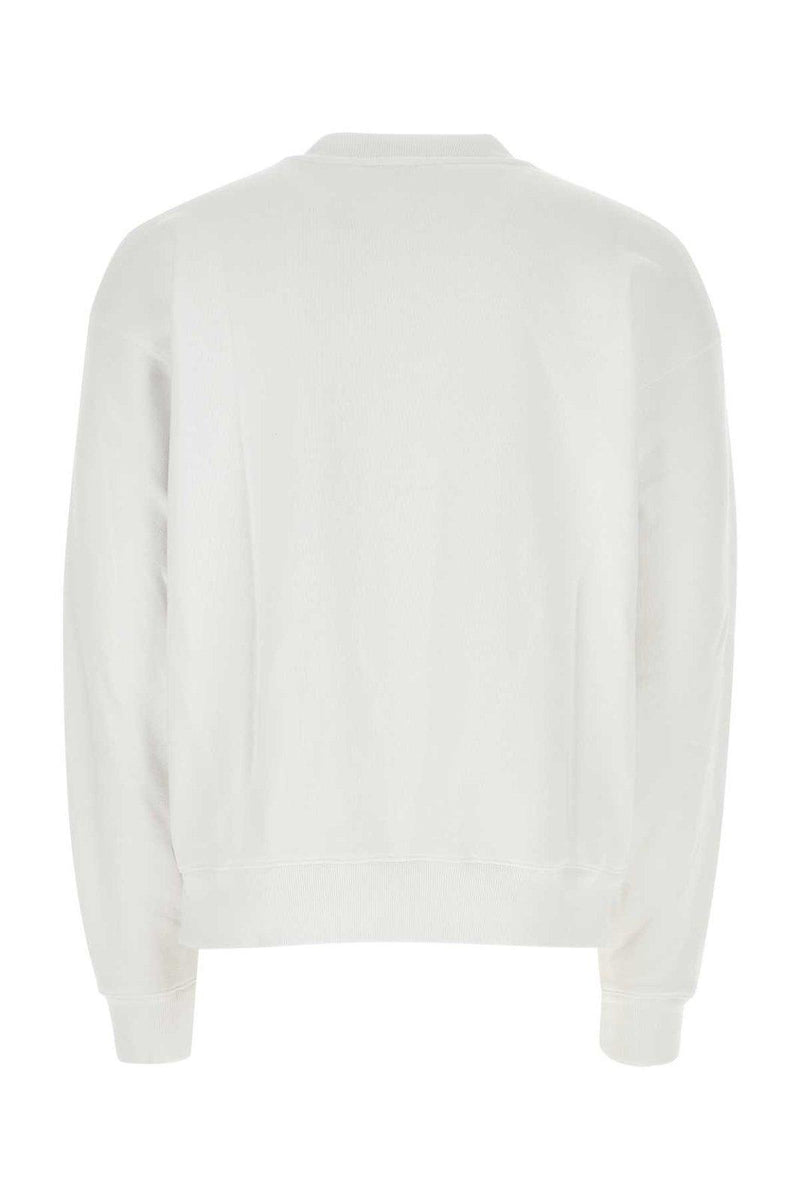 Off-White Logo Detailed Crewneck Sweatshirt - Men - Piano Luigi