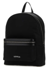 Off-White Logo Embroidered Backpack - Men - Piano Luigi