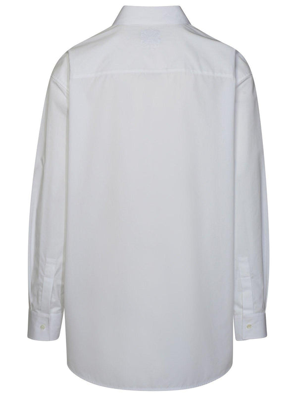 Off-White Logo Embroidered Long-sleeved Shirt - Men - Piano Luigi