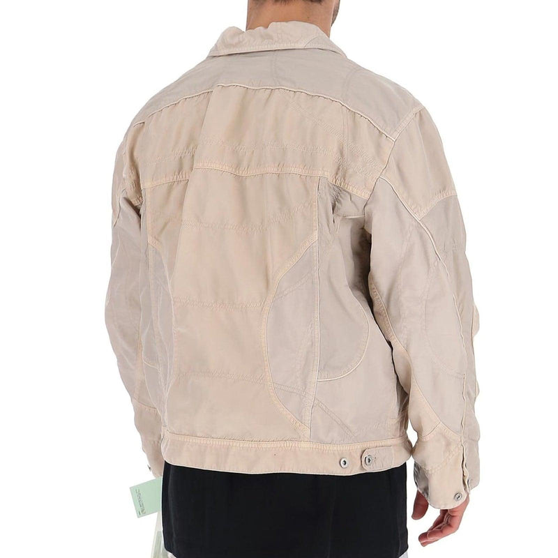 Off-White Logo Windbreaker Bomber Jacket - Men - Piano Luigi