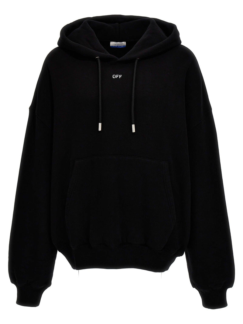 Off-White off Stamp Hoodie - Men - Piano Luigi