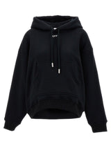 Off-White off Stamp Hoodie - Women - Piano Luigi