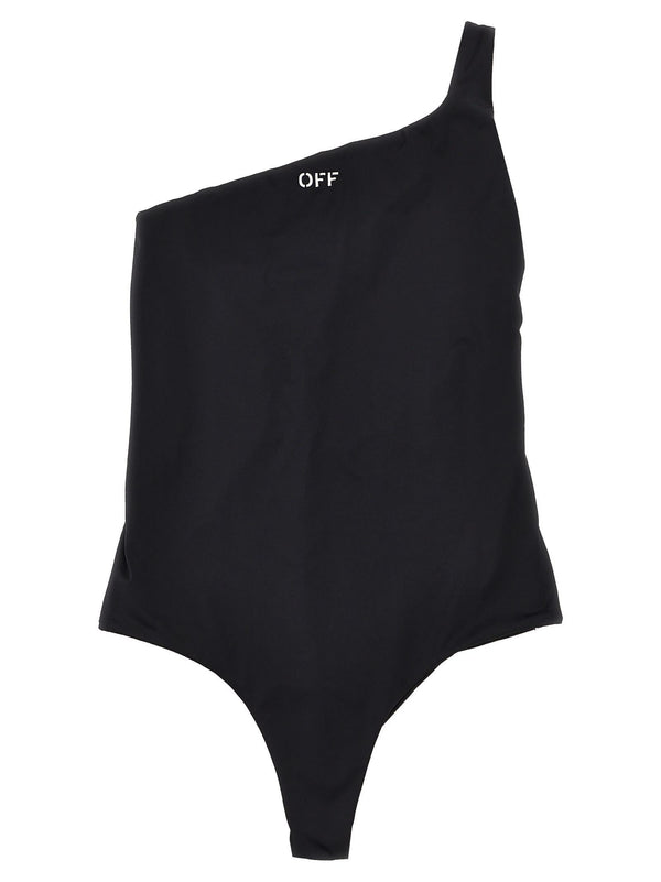 Off-White off Stamp One-piece Swimsuit - Women - Piano Luigi