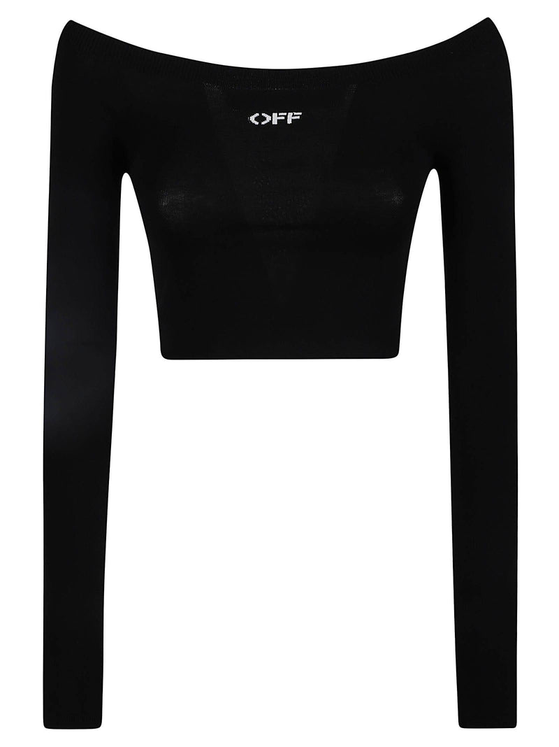 Off-White Off-stamp Slick Jumper - Women - Piano Luigi