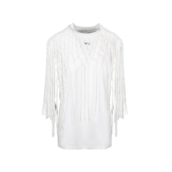 Off-White Off White Crochet Layer Arrow T-shirt - Women - Piano Luigi
