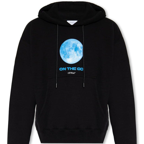 Off-White On The Go Moon Drawstring Hoodie