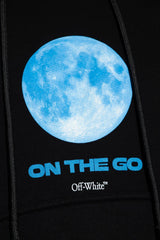 Off-White On The Go Moon Drawstring Hoodie - Men - Piano Luigi