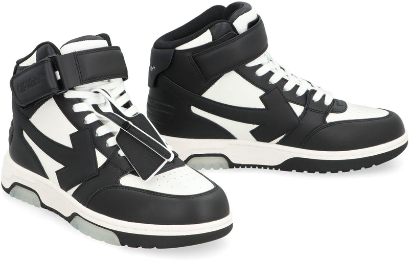 Off-White Out Of Office Leather Low-top Sneakers - Women - Piano Luigi