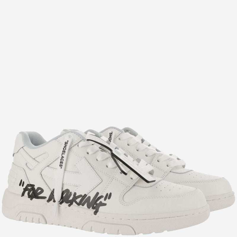 Off-White Out Of Office Sneakers With Print - Men - Piano Luigi