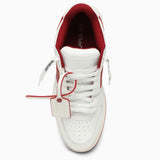 Off-White Out Of Office White\/red Low Trainer - Women - Piano Luigi