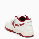 Off-White Out Of Office White\/red Low Trainer - Women - Piano Luigi